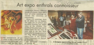 2004 - 'Art Expo Enthrals Connoisseur'