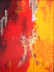 FUSION - 2 2006 ACRYLIC ON CANVAS 20" * 24"