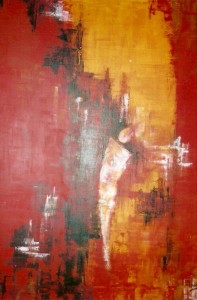 SOLITUDE - 1 2006 ACRYLIC ON CANVAS 24" * 30"