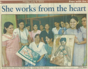 2003 - 'She Works From The Heart'