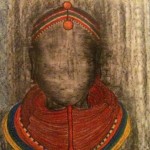 Samburu Tribal Women (Charcoal & Pastel on Paper)