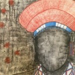 Zulu Tribal Woman (Charcoal & Pastel on Paper)