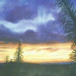 DUSK 2005 PASTELS ON PAPER 24" *30"
