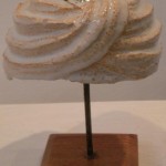 WHITE CERAMIC TURBAN