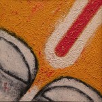 ABSTRACT 2011 ACRYLIC ON CANVAS 12"*12"