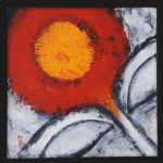 ABSTRACT 2011 ACRYLIC ON CANVAS 12"*12"